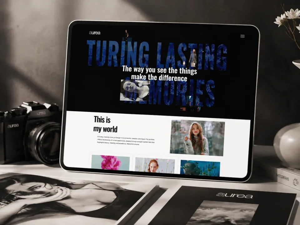 Sitio web · Agencia creativa