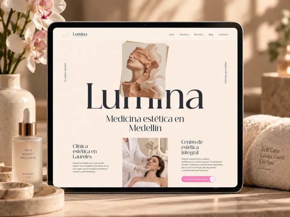 Sitio web · Medicina estética en Medellín